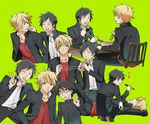  durarara!! heiwajima_shizuo kishitani_shinra male orihara_izaya 