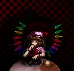  cake flandre_scarlet food nekoita pastry solo touhou wings 