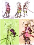  absurdres armor highres maeda_keiji male_focus samurai sengoku_basara sword tsuchibayashi_makoto weapon 