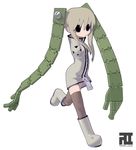  android armless-robot-chan original solo thighhighs x6suke zipper 