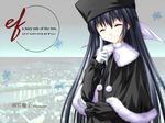  amamiya_yuuko ef gloves long_hair nanao_naru solo wallpaper white_gloves 