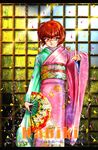  artist_request fan folding_fan japanese_clothes kimono ranma_1/2 solo tendou_nabiki 