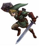  artist_request holding holding_sword holding_weapon left-handed link male_focus master_sword pointy_ears shield solo sword the_legend_of_zelda the_legend_of_zelda:_twilight_princess weapon 