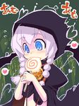  braid candy curse_maker eating food lollipop lowres minami_juujisei oekaki sekaiju_no_meikyuu sketch solo swirl_lollipop twin_braids 