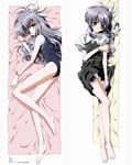  artist_request barefoot blush crossdressing dakimakura h2o_footprints_in_the_sand lowres lying multiple_views one-piece_swimsuit otoko_no_ko panties pantyshot pantyshot_(lying) school_swimsuit school_uniform swimsuit underwear yakumo_hamaji 