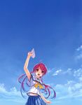  abhar deep_blue_sky_&amp;_pure_white_wings fixed misaki_kurehito miyamae_tomoka seifuku 