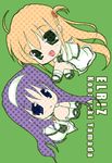  arisa_bannings blonde_hair blue_eyes child green_eyes lowres lyrical_nanoha mahou_shoujo_lyrical_nanoha_strikers multiple_girls purple_hair tsukimura_suzuka yamada_konayuki 