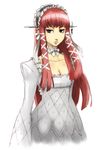  chan_co choker dress gothic gothic_lolita hairband lolita_fashion long_hair persona persona_3 red_hair ribbon solo yoshino_chidori 