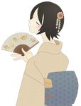  anonymous_soup highres hitou_nami japanese_clothes kimono sayonara_zetsubou_sensei solo 