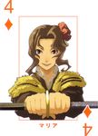 baccano! card card_(medium) enami_katsumi maria_barcelito official_art playing_card ryohgo_narita_(mangaka) solo 