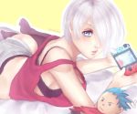  1girl angel_(kof) blue_eyes breasts king_of_fighters large_breasts looking_at_viewer snk tagme 