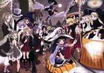  6+girls animal_ears cat_ears character_request halloween hat hiiragi_kagami hiiragi_tsukasa izumi_konata lucky_star mikazukimo multiple_boys multiple_girls nagato_yuki original suzumiya_haruhi suzumiya_haruhi_no_yuuutsu tail top_hat witch_hat 