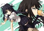  highres memories_off memories_off_2nd minami_tsubame multiple_girls school_uniform suzuhira_hiro suzuna_takano thighhighs 