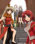  4girls alchemist_(ragnarok_online) bad_anatomy crown dress fairy hat high_priest lif_(ragnarok_online) lowres monk_(ragnarok_online) multiple_girls professor_(ragnarok_online) quality ragnarok_online scarf taniguchi_mai 