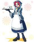  copyright_request dress elf gloves gothic lowres pointy_ears red_hair solo taniguchi_mai 