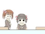  animated animated_gif chibi fukuzawa_yumi lowres maria-sama_ga_miteru matsudaira_touko multiple_girls tsundere 