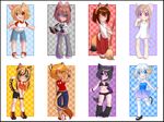  animal_ears bad_deviantart_id bad_id broom cat_ears cat_tail denim dog_ears dog_tail fox_ears fox_tail hakama japanese_clothes jeans long_hair miko mouse_ears mouse_tail multiple_girls original pants red_hakama short_hair shorts spazzykoneko tail tiger_ears tiger_tail torn_clothes 