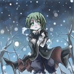  antennae artist_request breath snow snowing solo touhou wriggle_nightbug 