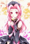 arietta artist_request bare_shoulders flower long_hair pink_eyes pink_hair tales_of_(series) tales_of_the_abyss 