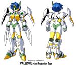  blue_hair breasts jilpoong17 large_breasts mecha mecha_musume short_hair super_robot_wars super_robot_wars_original_generation valsione 