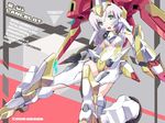  code_geass green_eyes lancelot_(code_geass) mecha mecha_musume okiura personification solo white_hair 