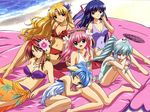  6+girls :d ;o =_= adjusting_hair age_difference ahoge animal_ears aqua_hair arm_support ass bandeau bangs bare_shoulders barefoot beach beads bikini blonde_hair blue_eyes blue_hair blush breasts broccoli broccoli_(company) casual_one-piece_swimsuit child cleavage crescent crossed_arms crossed_legs dress drill_hair duplicate everyone facial_mark feet fetal_position flat_chest floating_hair floral_print flower forehead_mark forte_stollen frilled_swimsuit frills front-tie_top galaxy_angel gem glint green_eyes hair_between_eyes hair_bun hair_flower hair_intakes hair_ornament hair_ribbon hairband hairpods halterneck hand_on_head head_tilt helmet hibiscus hime_cut jewelry karasuma_chitose knees_on_chest lap_pillow leg_hug legs legs_crossed long_hair looking_at_viewer lying milfeulle_sakuraba mint_blancmanche mizugi multiple_girls navel necklace normad official_art on_back on_side one-piece_swimsuit one_eye_closed open_mouth outdoors parted_bangs payot pink_hair ponytail purple_eyes ranpha_franboise reclining red_eyes ribbon sarong short_dress short_hair side-tie_bikini sidelocks sitting smile swept_bangs swimsuit thighlet twin_drills vanilla_h wallpaper wariza water wavy_hair wind wink 