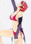  1girl bikini highres mizugi polorinken red_hair solo swimsuit 