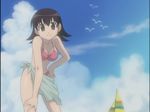  azumanga_daiou cap mizugi swimsuit takino_tomo 