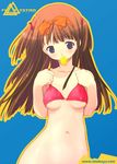  bikini bikini_top bottomless copyright_request io_takuya solo swimsuit 