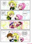  2boys 4koma anya_alstreim code_geass comic gino_weinberg hard_translated kururugi_suzaku multiple_boys non-web_source photo_(object) translated 