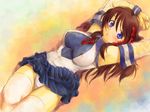  blush breasts os os-tan os_tan panties thighhighs underwear uniform xp-tan 