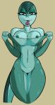  anthro breasts cross_country_cartoons eyelashes female half-closed_eyes lizard relatedguy reptile rita_skopt scalie tex_avery tongue tongue_out warner_brothers 