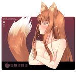  animal_ears batch holo horo long_hair ookami_to_koushinryou ookamimimi spice_and_wolf tail wolf_ears wolfgirl 