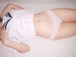  asian bed panties photo school_uniform seifuku serafuku underwear 