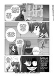  comic fate_testarossa greyscale lyrical_nanoha mahou_shoujo_lyrical_nanoha_strikers mikage_takashi military military_uniform monochrome multiple_girls raising_heart reinforce_zwei shario_finieno subaru_nakajima takamachi_nanoha teana_lanster translated tsab_ground_military_uniform uniform 