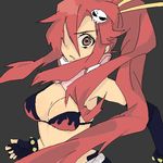  bad_id bad_pixiv_id bikini_top long_hair lowres ponytail red_hair s_ko solo tengen_toppa_gurren_lagann yoko_littner 