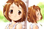  artist_request brown_eyes brown_hair figure_17 multiple_girls shiina_hikaru shiina_tsubasa short_hair siblings twins 