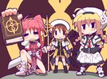  9law levantine lyrical_nanoha mahou_shoujo_lyrical_nanoha mahou_shoujo_lyrical_nanoha_a's md5_mismatch multiple_girls oekaki schwertkreuz signum staff tome_of_the_night_sky unison vita yagami_hayate 