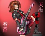 amami_haruka dark_haruka guitar idolmaster idolmaster_(classic) idolmaster_live_for_you! instrument osakana_(denpa_yun'yun) punkish_gothic solo 