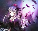  bangs feathers pale_skin rozen_maiden shima_yukiwa solo suigintou 