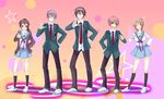  3boys asahina_mikuru asahina_mitsuru bad_id bad_pixiv_id banned_artist genderswap genderswap_(ftm) genderswap_(mtf) harano hare_hare_yukai kita_high_school_uniform koizumi_itsuki koizumi_itsuki_(female) kyon kyonko multiple_boys multiple_girls nagato_yuki nagato_yuuki school_uniform serafuku suzumiya_haruhi suzumiya_haruhi_no_yuuutsu suzumiya_haruhiko 