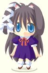  animal_ears artist_request bunny_ears chibi copyright_request imageboard_colors lowres oekaki ribbon solo 