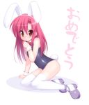  animal_ears bunny_ears bunnysuit hayate_no_gotoku! hoppege katsura_hinagiku solo 