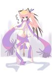  animal_ears artist_request copyright_request scarf solo tail 