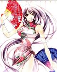  china_dress chinadress chinese_clothes dress duplicate highres long_hair natsume_maya oh!_great oogure_ito tenjou_tenge 