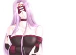  bare_shoulders blindfold collar facing_viewer fate/stay_night fate_(series) long_hair rider solo tsuka_(blind_side) 