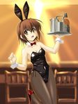  animal_ears bunny_ears bunnysuit chivas_regal_whiskey fishnet_pantyhose fishnets mamoru_(sister_princess) masakichi_(crossroad) pantyhose sister_princess solo 