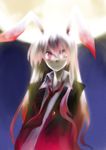  animal_ears bunny_ears hair_between_eyes reisen_udongein_inaba solo tadano_kagekichi touhou 