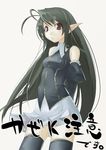  black_hair hino_akira long_hair original pointy_ears solo thighhighs 