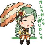  chibi green_hair kajun kanaria lowres rozen_maiden solo 